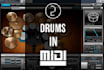 create and write virtual midi drums for your song