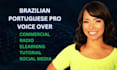 record your brazilian portuguese voice over