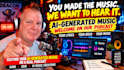 feature your ai generated music on a real podcast
