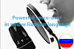 powerful voiceover in native russian language