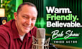record a warm, natural american male voice over