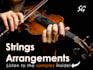 write and produce a strings orchestra arrangement