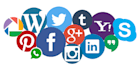 create and setup social media pages for any business or blog