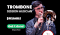 record pro trombone lines any style