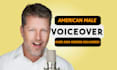 record your warm deep natural american male voice over