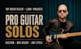 record lead electric guitar solo, professional guitarist