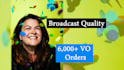 deliver a real human american female voice over that sells
