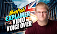record a professional british english male voice over
