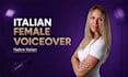 record a professional italian female voice over in 24h