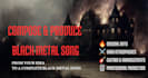 compose and produce a  black metal song