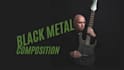 compose a custom black metal song