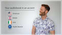 professionally voice your audiobook, podcast, youtube video