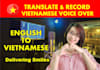 translate and record vietnamese voice over