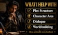 be your story consultant for your game novel or dnd campaign