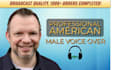 do a professional american male voice over