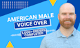record an authentic professional american male voice over