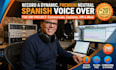 record a pro male neutral spanish voice over