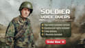 record awesome soldier or military voice overs