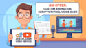 create 2d explainer video or 2d animated explainer video