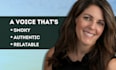 do realistic believable american female commercial voiceover advertisement ad