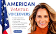 voice a warm professional american english voice over