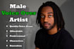 record deep male voice over for your project