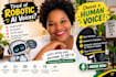 record a female voice over in a jamaican accent