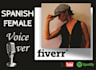 record a professional female spanish voice over