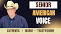 be your deep warm older american male voice