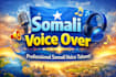 record a professional somali voiceover