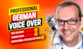record a professional male german voice over