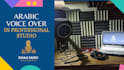 record arabic IVR in professional studio
