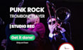 be your punk rock trombone player