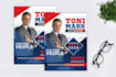 design tax, motion, animated, hiring, medical, political and trucking flyer