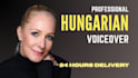 do professional voice over in hungarian