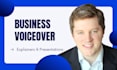 be your american male video voiceover