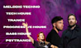 produce a festival ready melodic techno edm track for djs