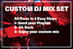 make a professional dj mix with amazing sound effects