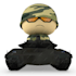voice over your strong male military character