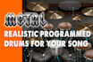 create programmed drums for metal song or cover