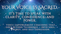 help you unlock your most confident soul aligned voice