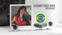 create a natural voice over in portuguese