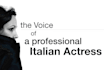 record a pro italian voice over