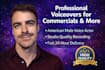record an american male voice over with a professional natural tone