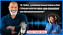 record a podcast intro voice over with a deep male voice