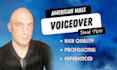 record an american male voice over
