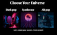 produce and write cinematic dark, synthwave and alt pop