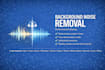 remove background noise and clean audio in under 1 hour