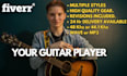 record epic electric guitar solos or rhythm tracks
