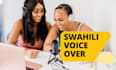 do swahili voice over
